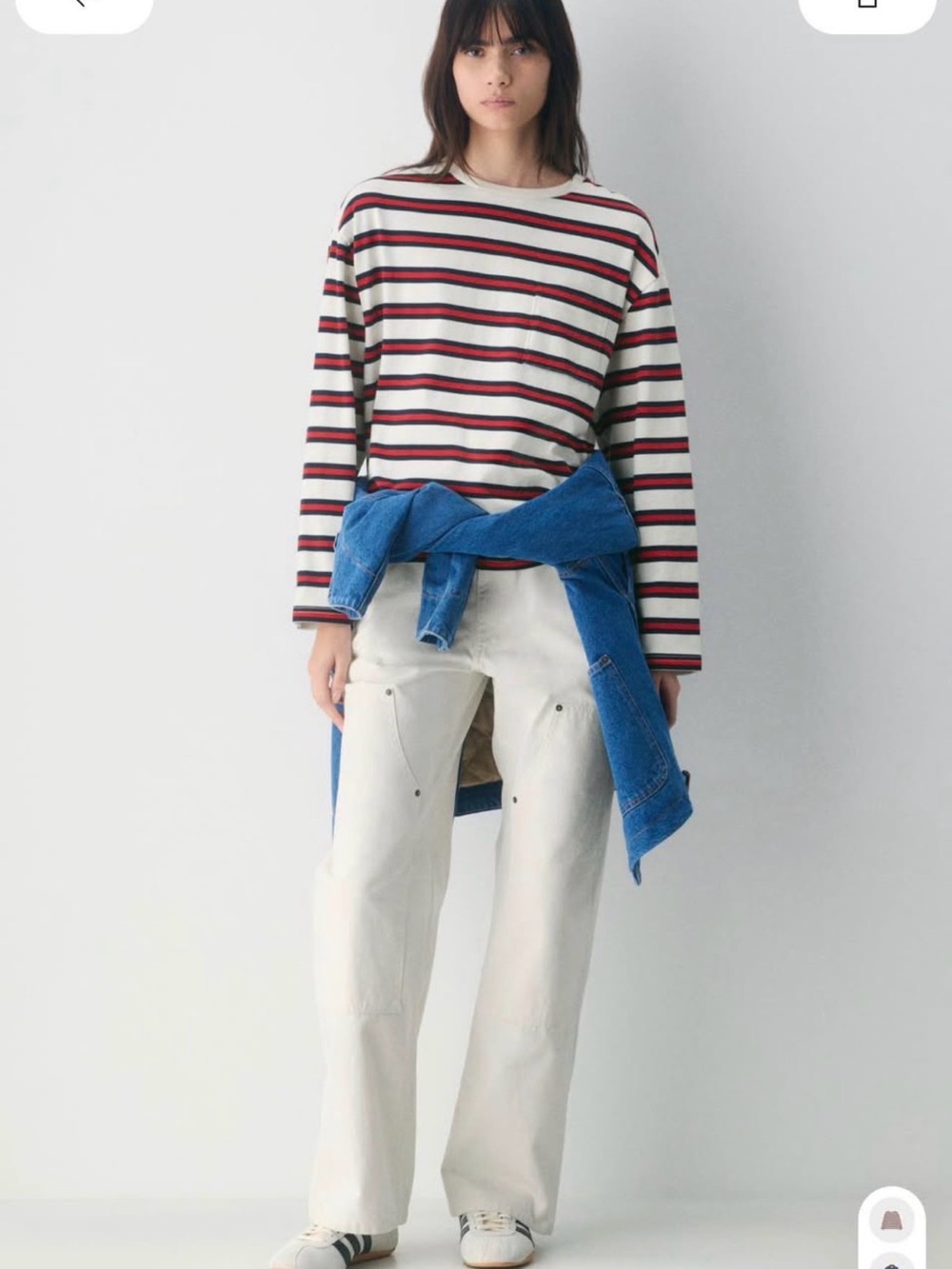 Aritzia Mighty Cotton Fletch Long Sleeve